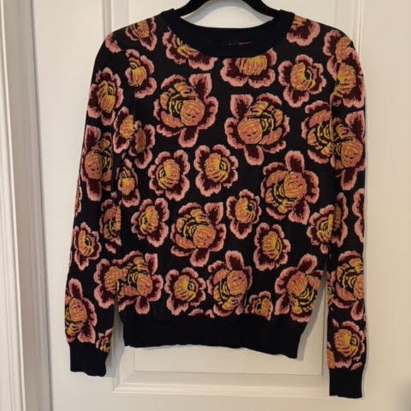 Catherine Malandrino Floral Sweater - Picture 2 of 5